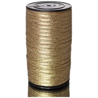 Gift Ribbon Shimmer Gold Thin